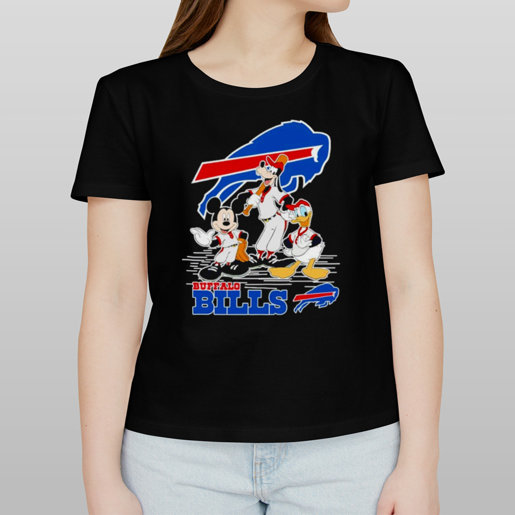 Mickey Mouse Cartoon Characters Buffalo Bills Baseball 2023 Shirt