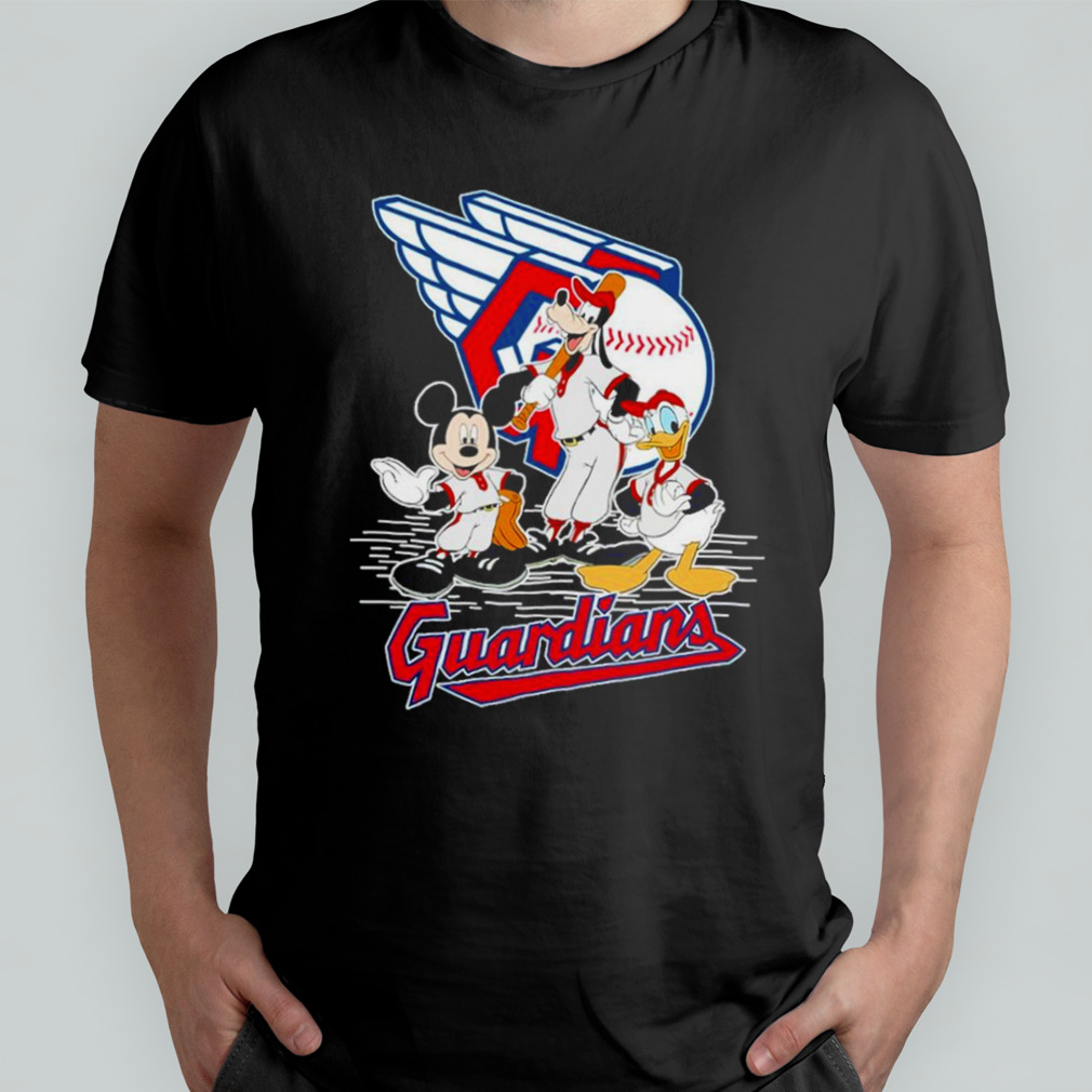Cleveland Guardians Mickey Mouse x Cleveland Guardians Baseball