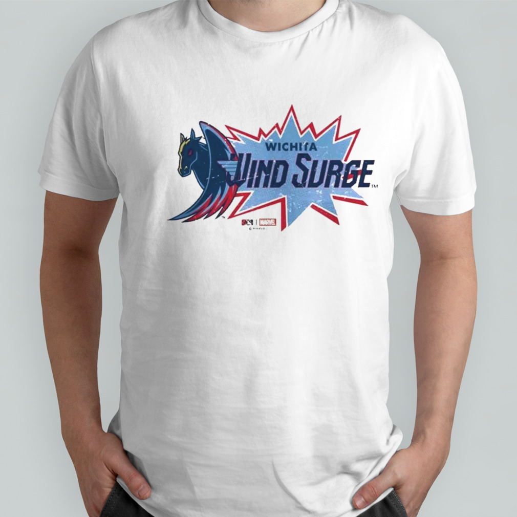 Wichita Wind Surge Adult Marvel Burst T Shirt