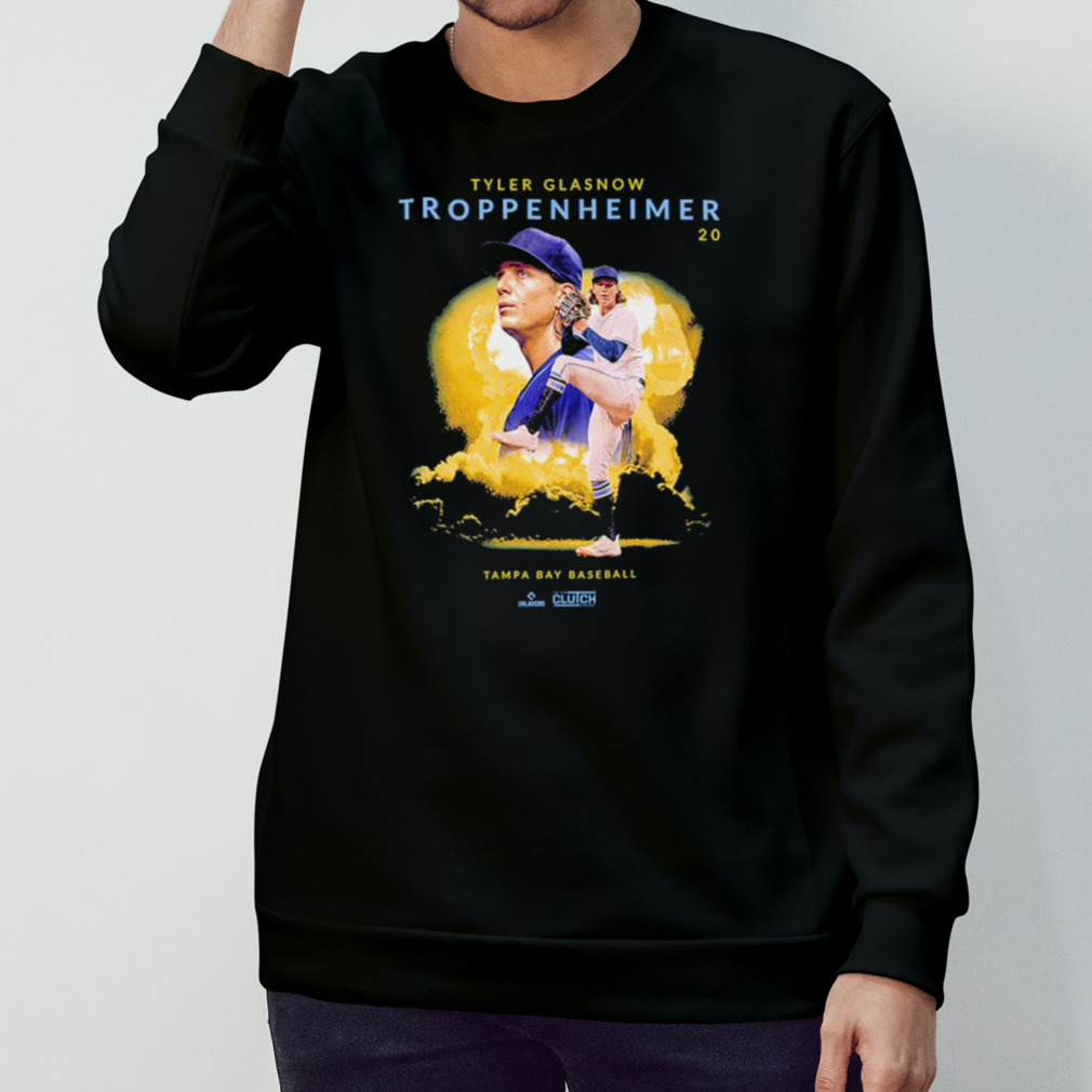 Official Tyler Glasnow Troppenheimer Tampa Bay Baseball T-shirt, hoodie,  sweater and long sleeve