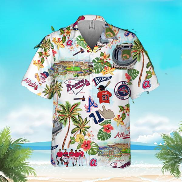 MLB Atlanta Braves Funny Hawaiian Shirt For Summer