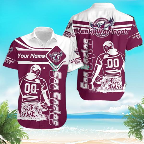 NFL Manly Warringah Sea Eagles Hawaiian Shirt