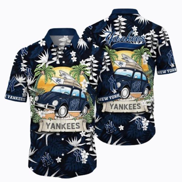 Official Yankees 2023 Hawaiian Shirt Beach Short Giveaway