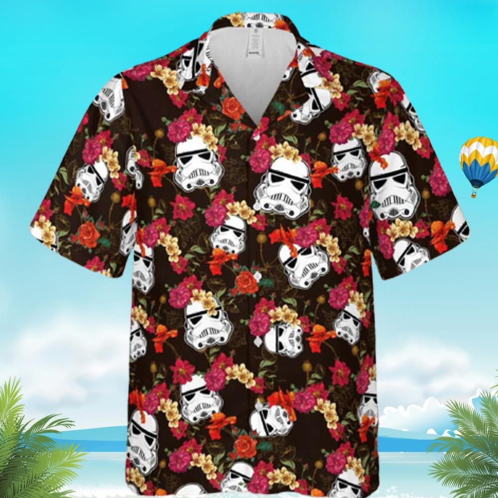 Stormtrooper Floral Pattern Star Wars Hawaiian Shirt Unique Star