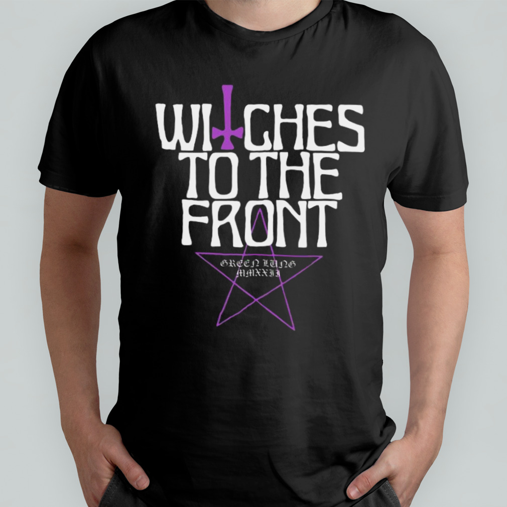 Witches To The Front Ringer T-shirt