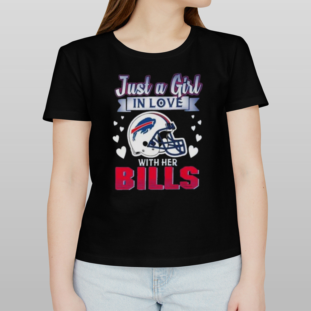 This Girl Loves Her Buffalo Bills T-Shirt - T-shirts Low Price