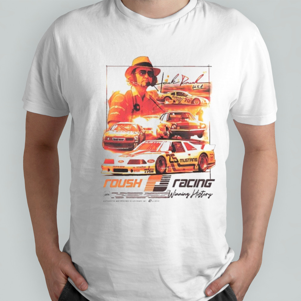 RfkJack Roush Winning History T-Shirt