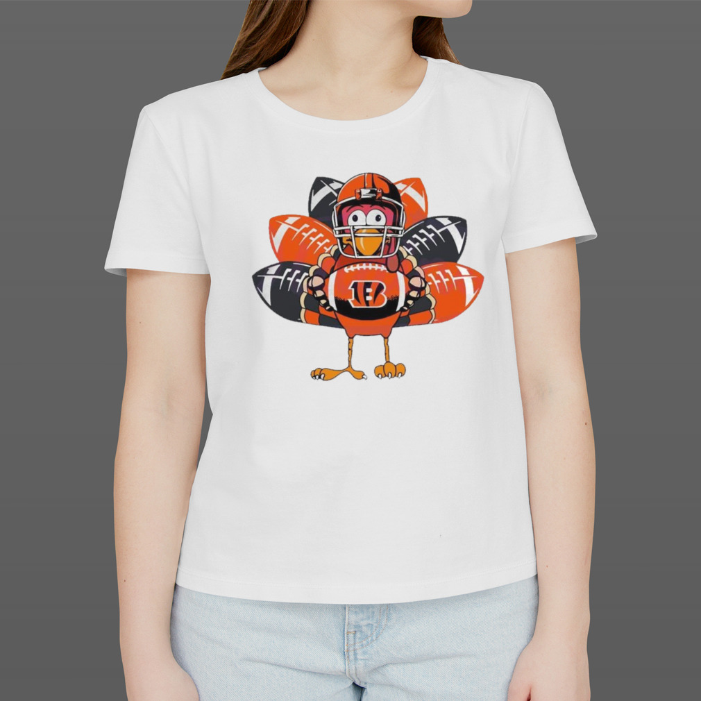 Cincinnati Bengals Turkey Thanksgiving Shirt, hoodie, sweater, long sleeve  and tank top