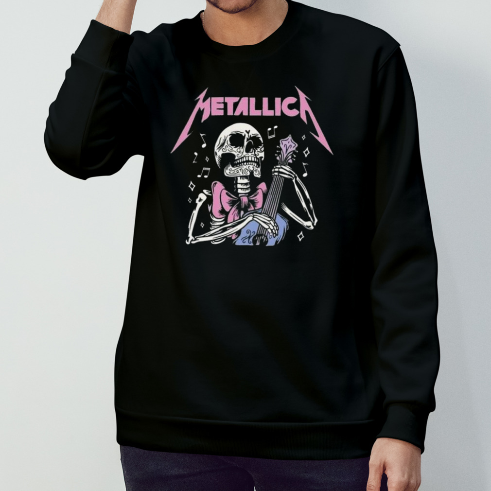 metallica pink shirt