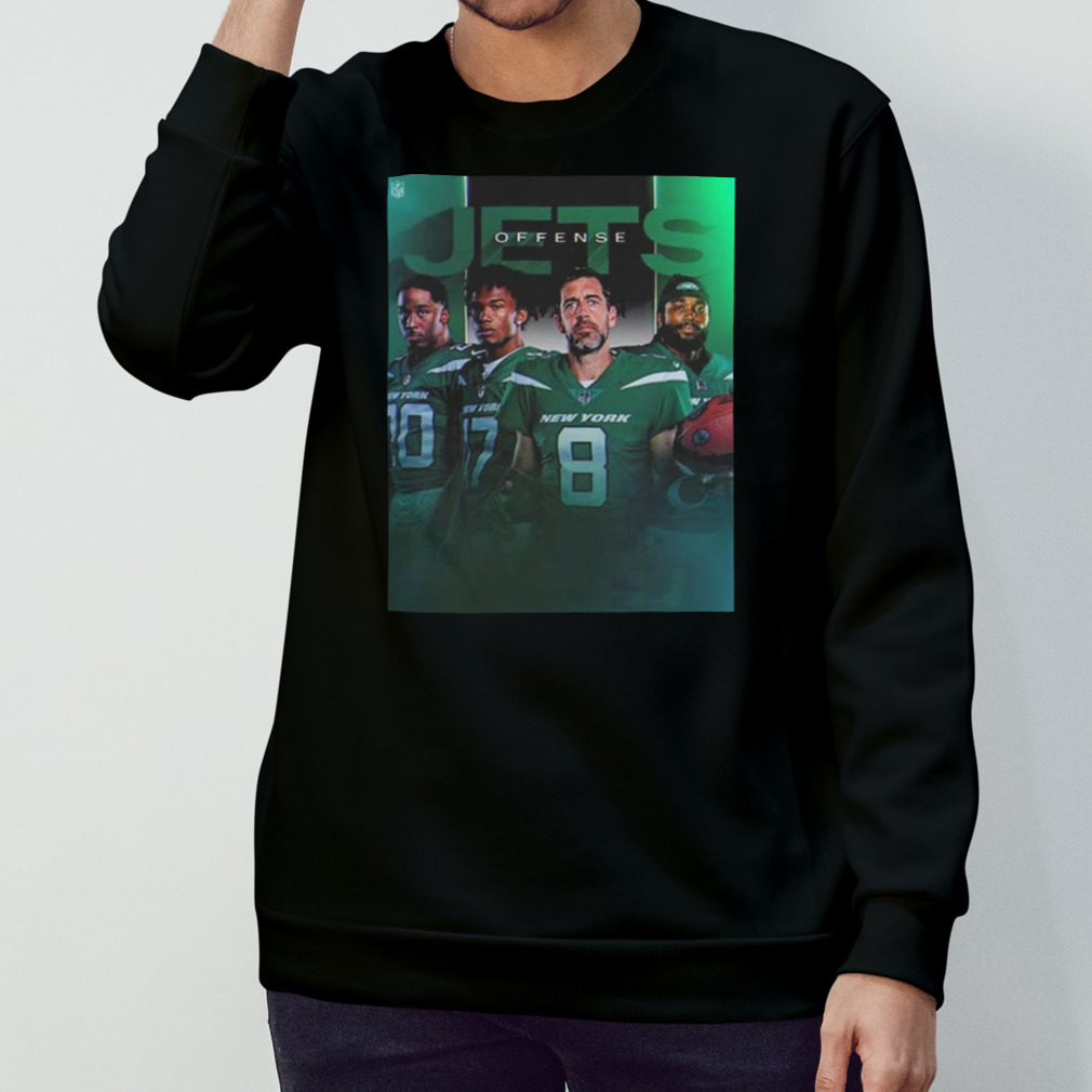 Aaron rodgers and the ny jets T-shirt, hoodie, sweater, long