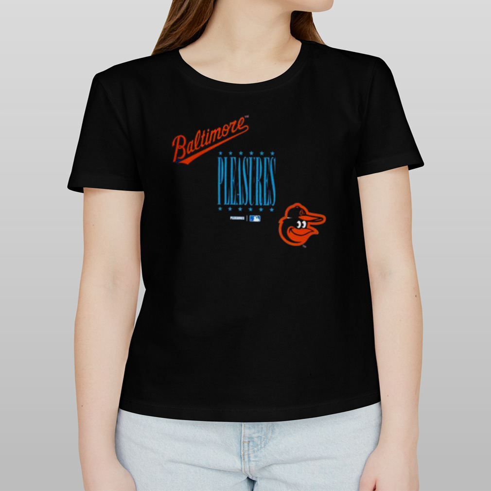 Baltimore Orioles PLEASURES Repurpose T-Shirt - Blue