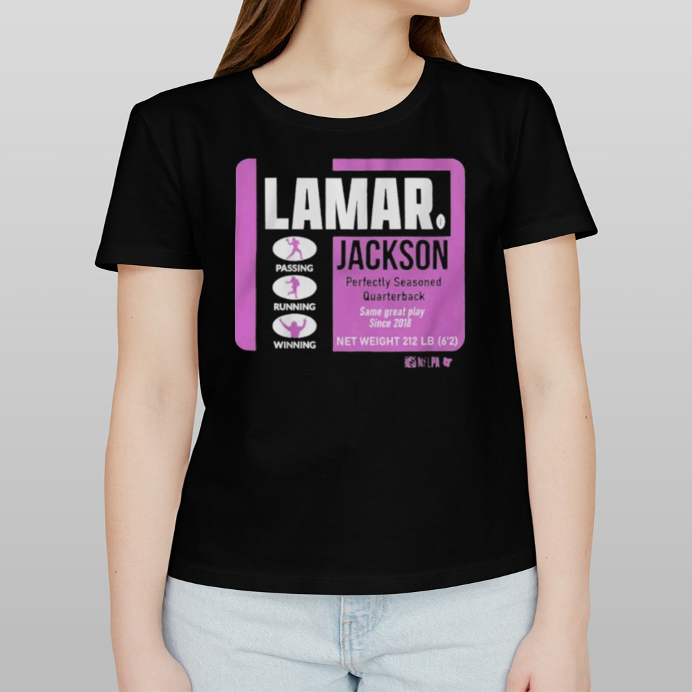 Lamar Jackson Perfectly Seasoned Shirt - Shibtee Clothing