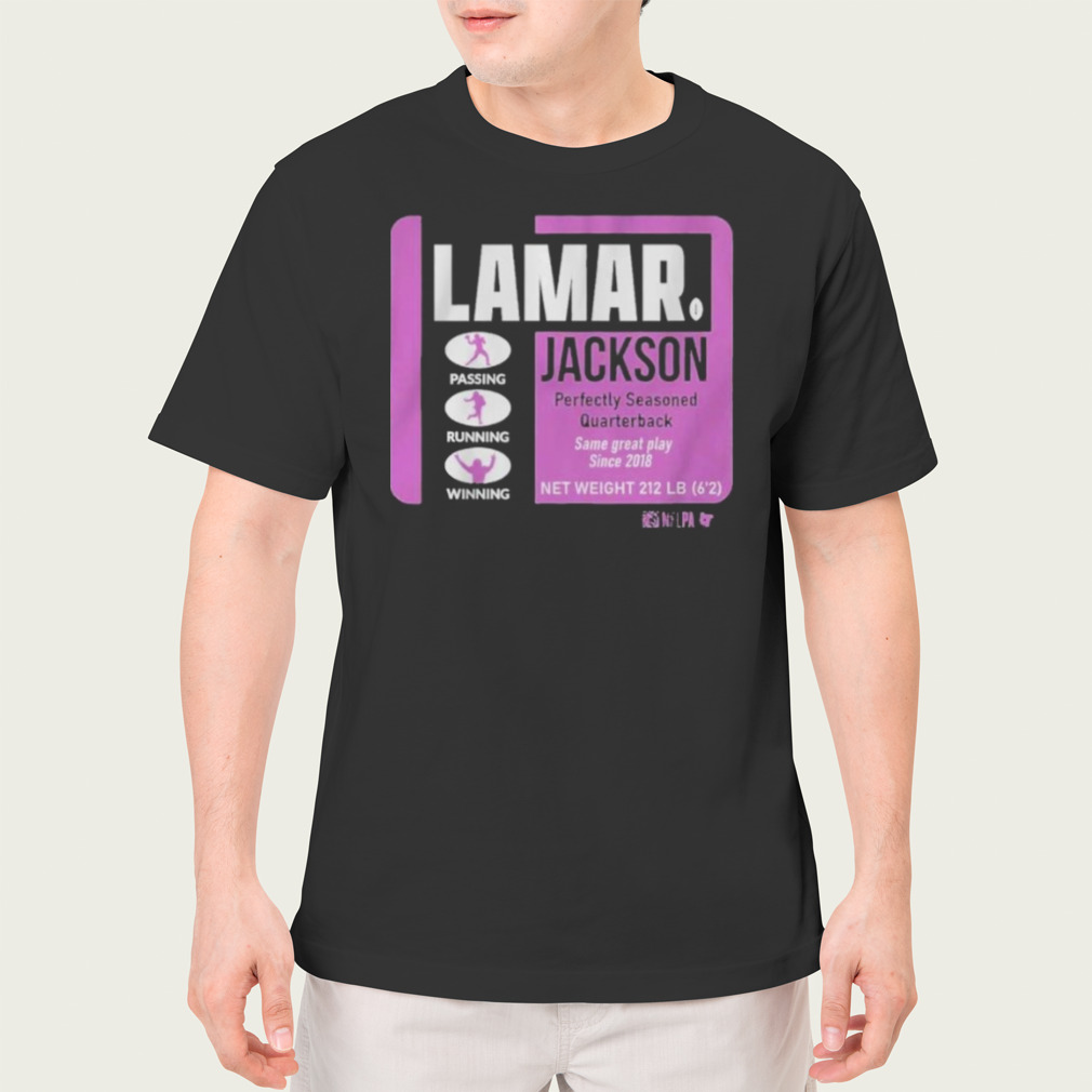 Lamar Jackson Perfectly Seasoned Shirt - Shibtee Clothing