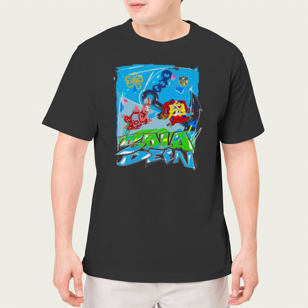 Nfl Junk Food Youth Spongebob X King Saladeen Patrick Teams Shirt