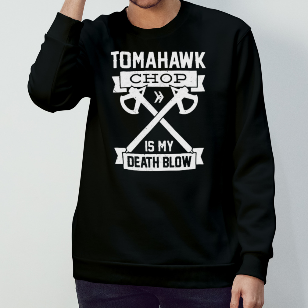 Official Tomahawk Chop 100M Tee Shirt Smosh Store - Long Sleeve T Shirt,  Sweatshirt, Hoodie, T Shirt