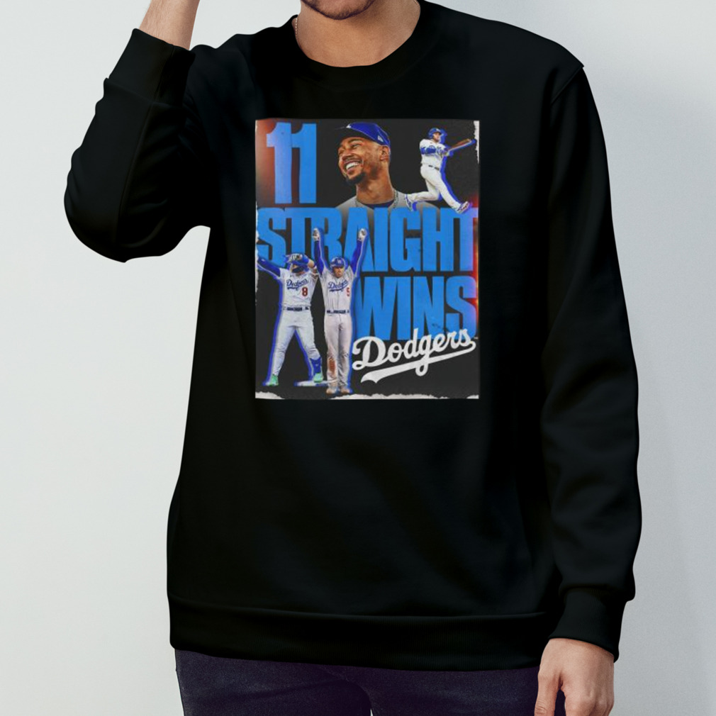 Los Angeles Dodgers 11 Straight Wins 2023 Shirt, hoodie