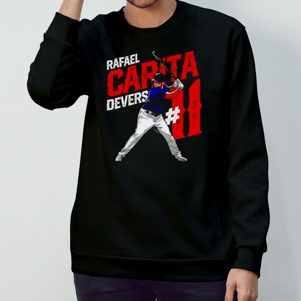 Rafael Devers Carita Name and Number Boston Baseball Shirt