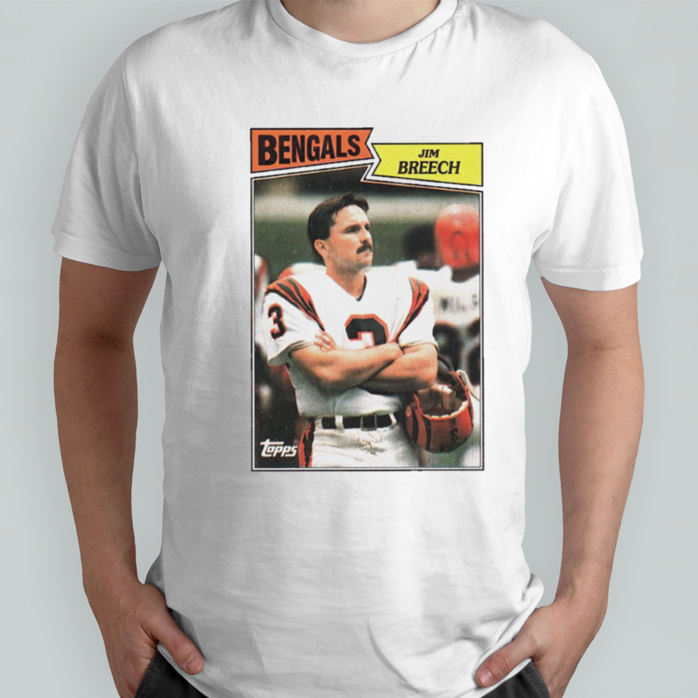 Cincinnati Bengals Jim Breech retro shirt, hoodie, sweater, long