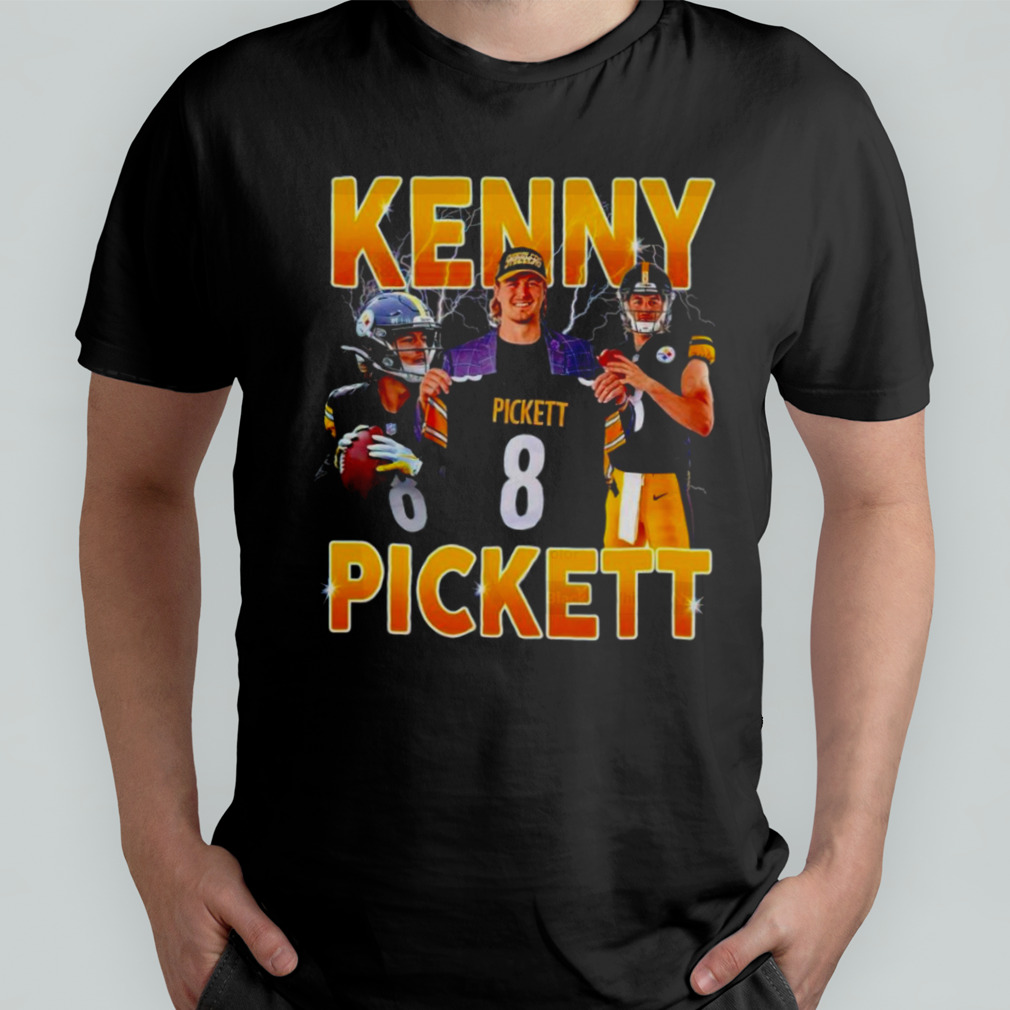 Pittsburgh Steelers Kenny Pickett Text T-Shirt