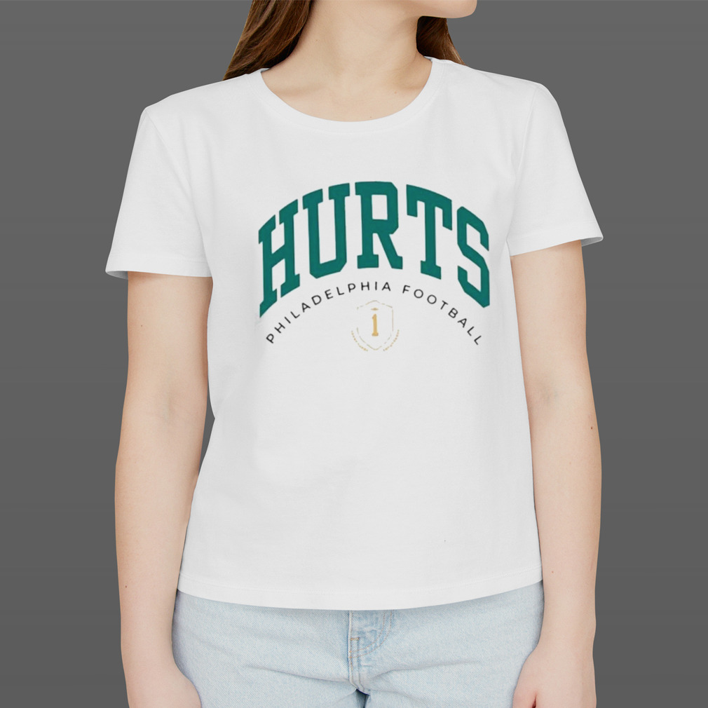 Jalen Hurts Philadelphia Eagles Logo Design Shirt