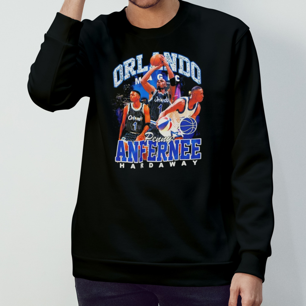 Penny Hardaway Orlando Magic Concert Player shirt