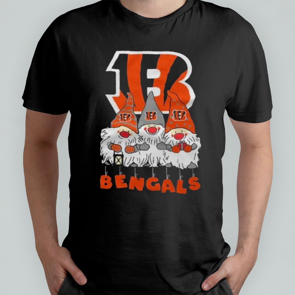 Cincinnati Bengals The Gnomes Christmas Shirt