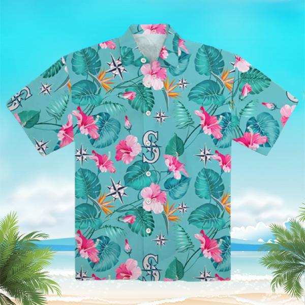 Seattle Mariners Aloha Hawaiian Shirt Night 2023