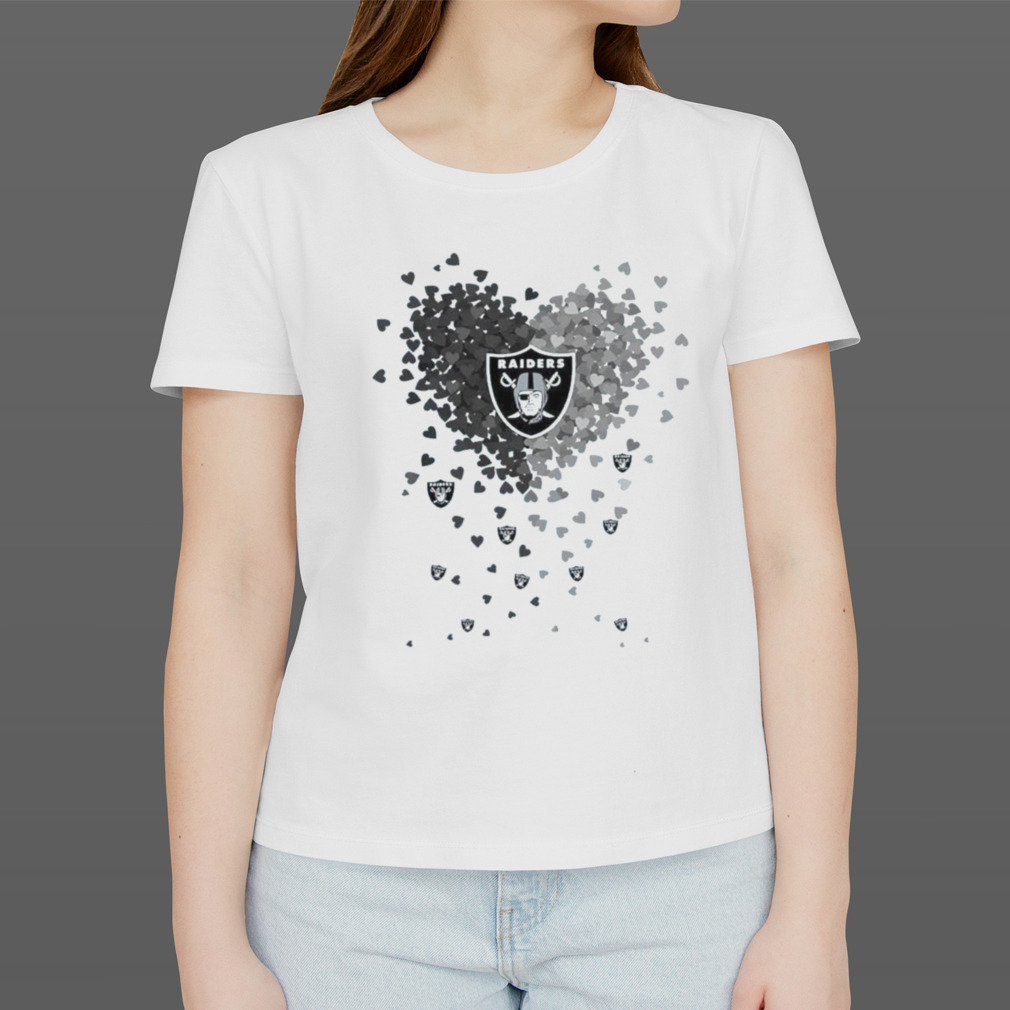 Las Vegas Raiders Tiny Heart Shape 2023 Shirt