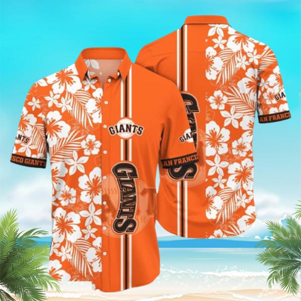 San Francisco Giants MLB Flower Hawaiian Shirt Best Gift For Fans