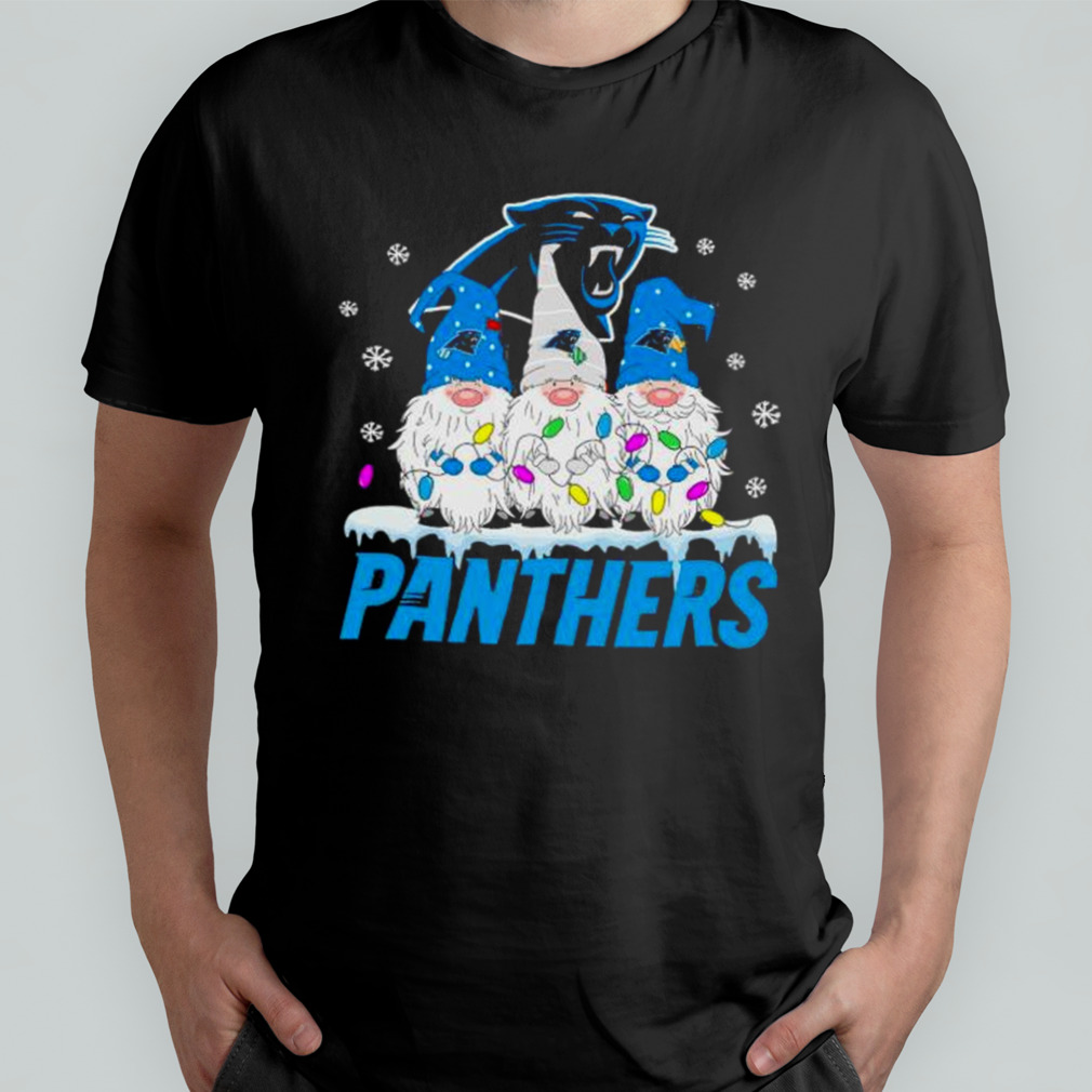 The Gnomes Carolina Panthers Christmas 2023 T-shirt, hoodie