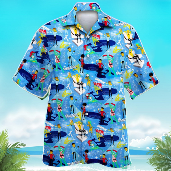 Star Trek Starships Hawaii Shirt Summer Aloha Shirt For Men Women Dark Style  - Freedomdesign