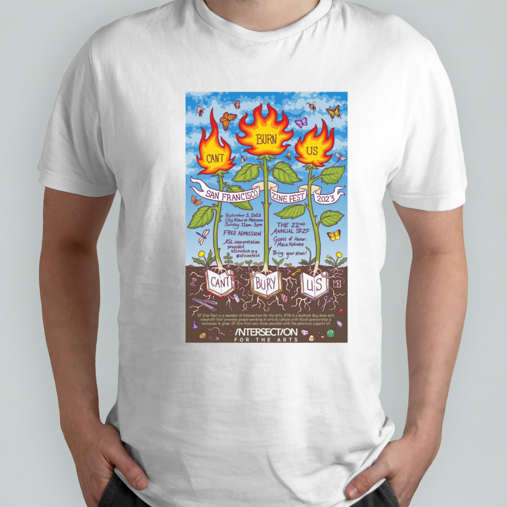 San Francisco zine fest september 3 2023 art poster design t-shirt