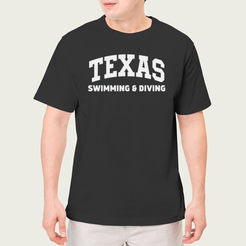 Texas swimming and diving shirt