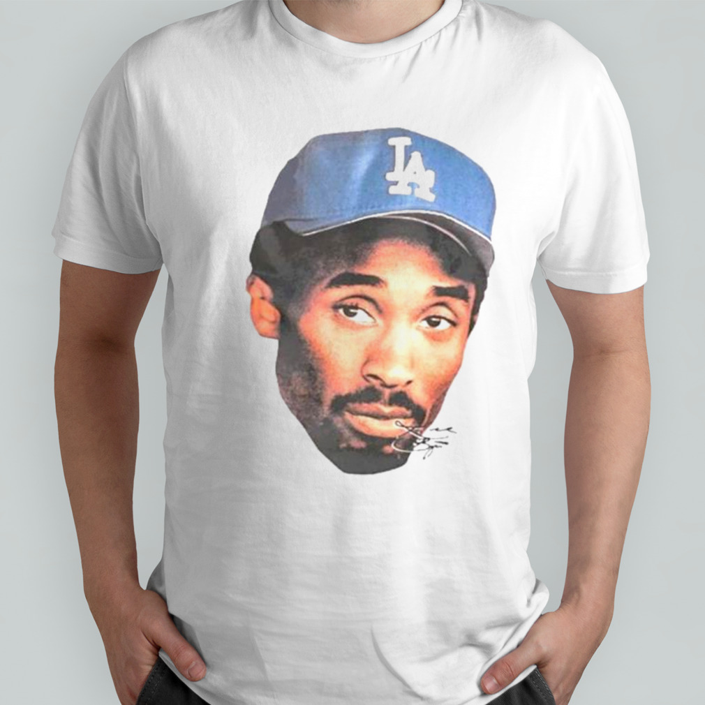 Kobe Bryant Los Angeles Dodgers Hat Signature Shirt - Peanutstee