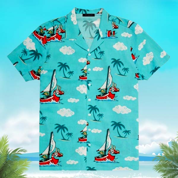 The Wind Waker Woven Zelda Hawaiian Shirt