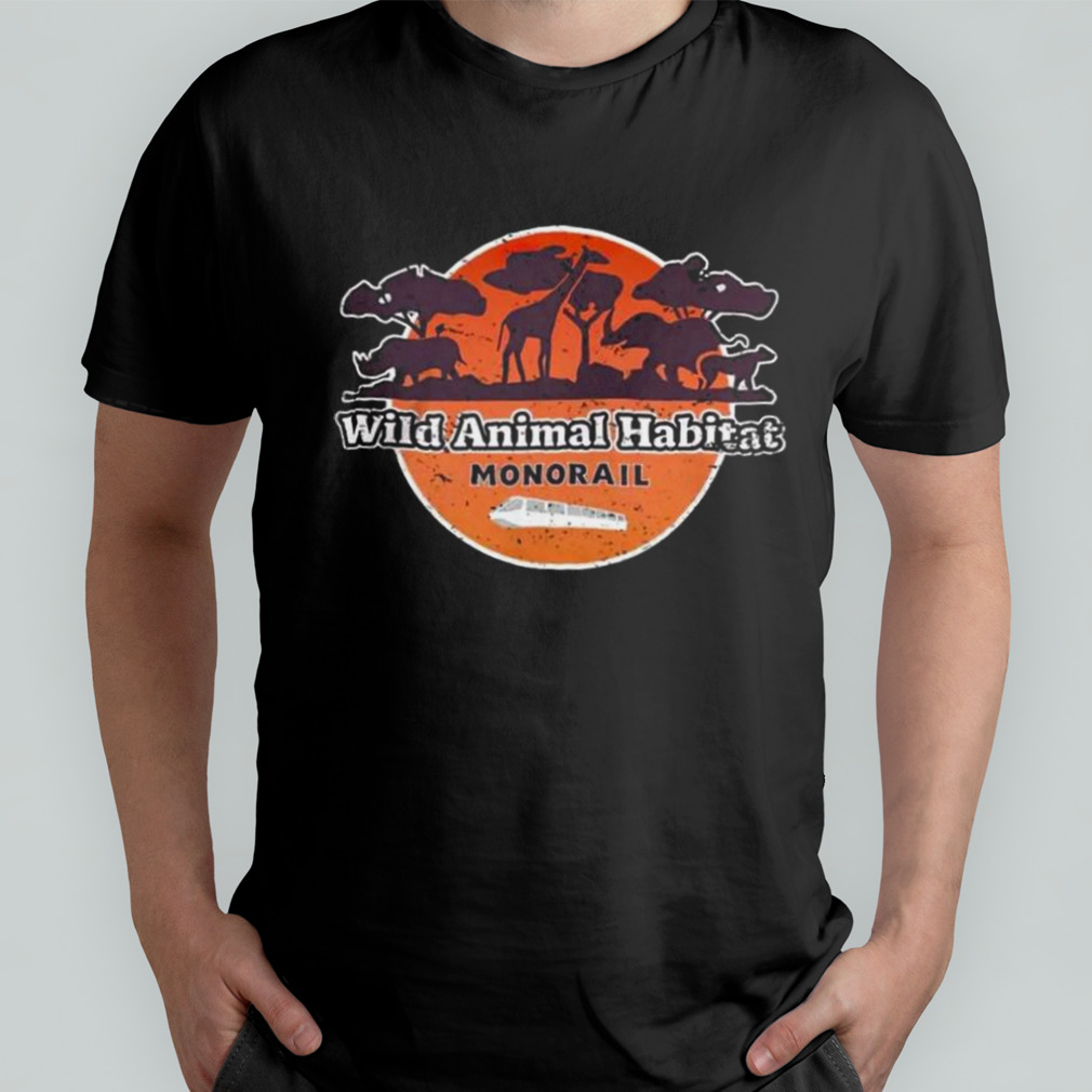 Wild Animal Habitat Monorail 2023 Shirt