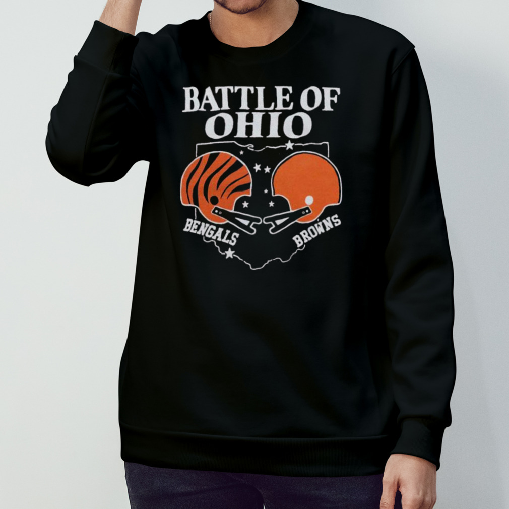 Battle Of Ohio Cincinnati Bengals And Cleveland Browns 2023 Shirt -  Peanutstee