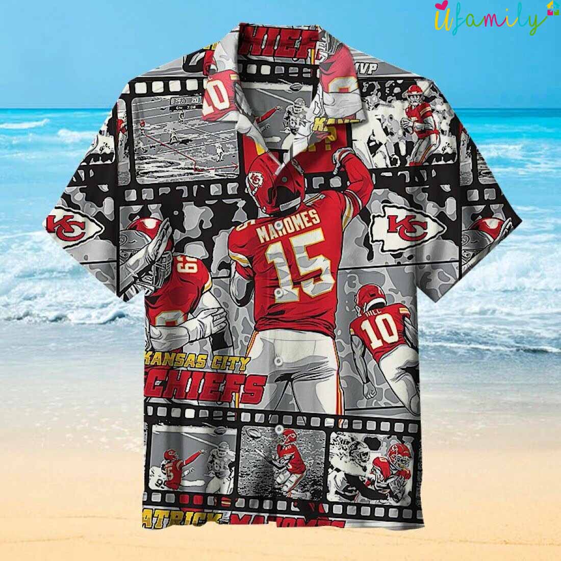 Red Aloha NFL Kansas City Chiefs Funny Hawaiian Shirt Gift For