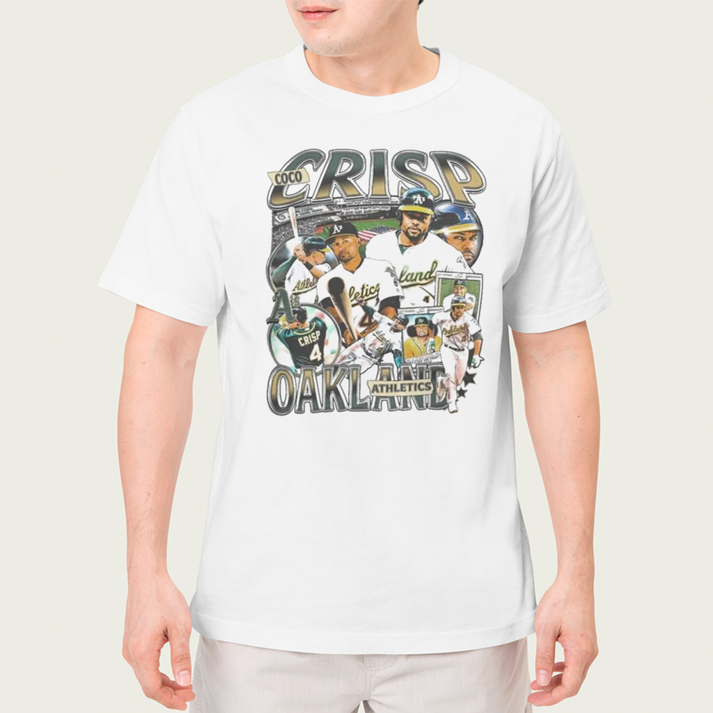 Oakland Athletics Coco Crisp #4 2023 Shirt - Peanutstee