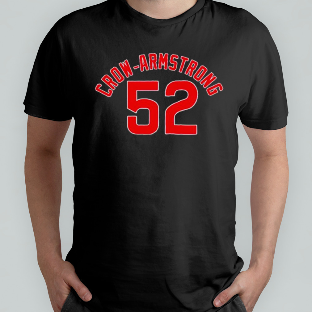 Mlb jersey numbers crow armstrong 52 shirt, hoodie, sweater, long