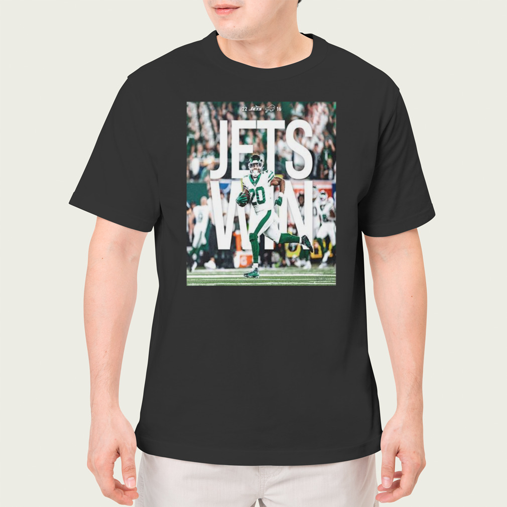 New York Jets Win Congratulations Buffalo Bills 16 New York Jets 22 3D T- Shirt - Binteez