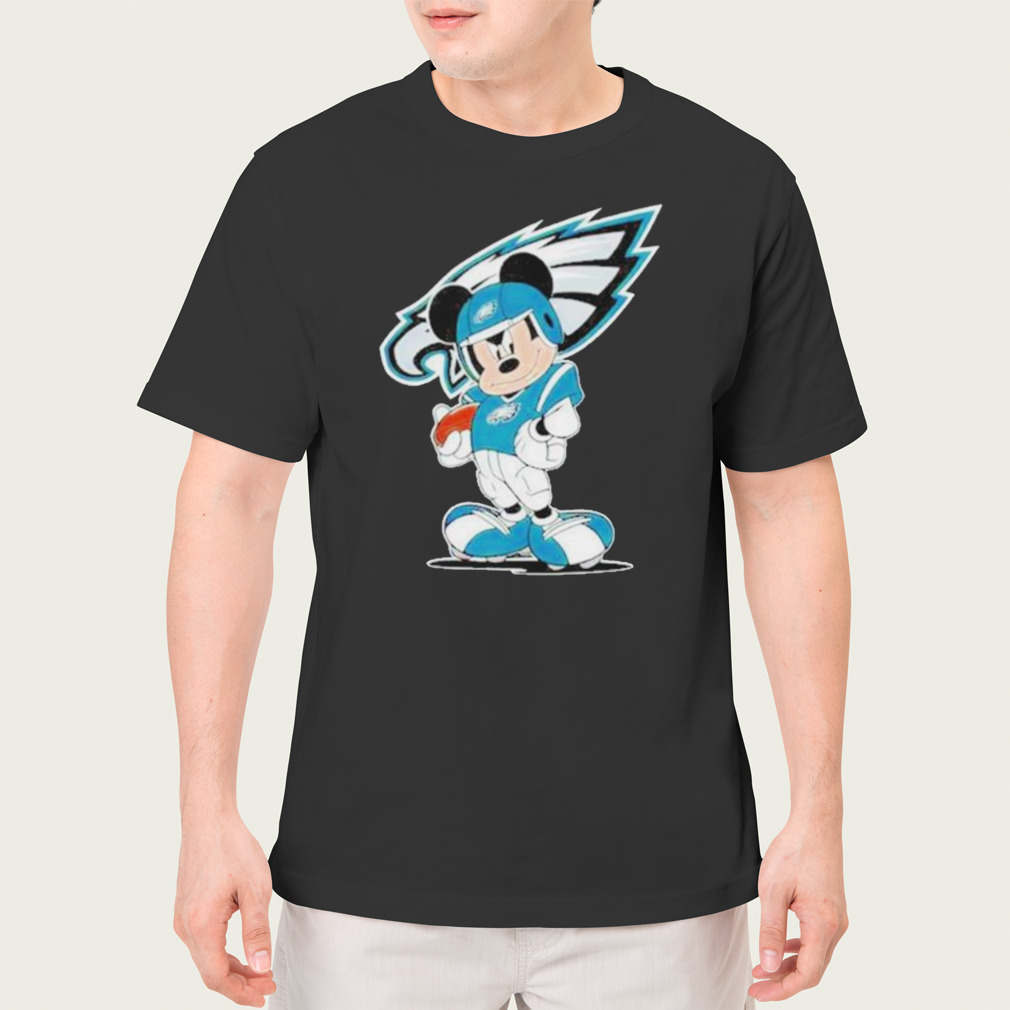 Official Philadelphia eagles NFL mickey mouse player cartoon 2023