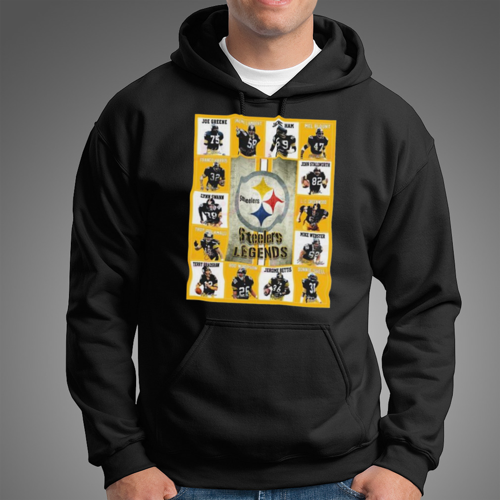 Pittsburgh Steelers Legends Players 2023 Signatures Shirt - Peanutstee