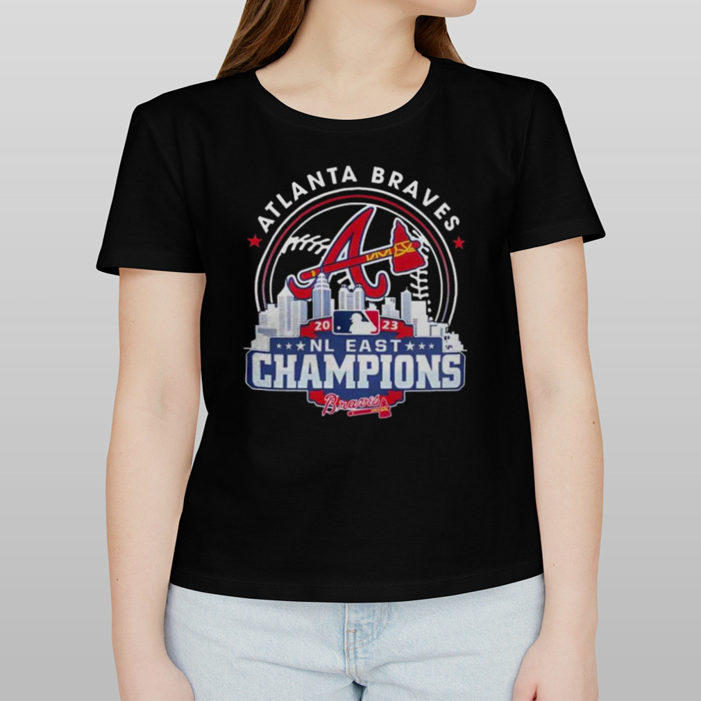 Original Atlanta Braves Mlb 2023 Nl East Champions Skyline Shirt