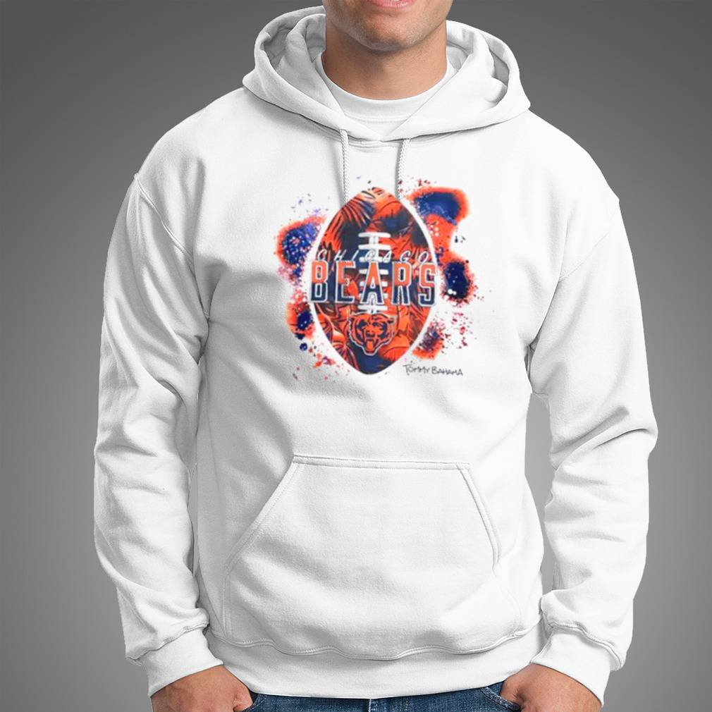 Tommy Bahama Men's NFL Graffiti Touchdown Long-Sleeve Hoodie - chicago_bears - Size XL