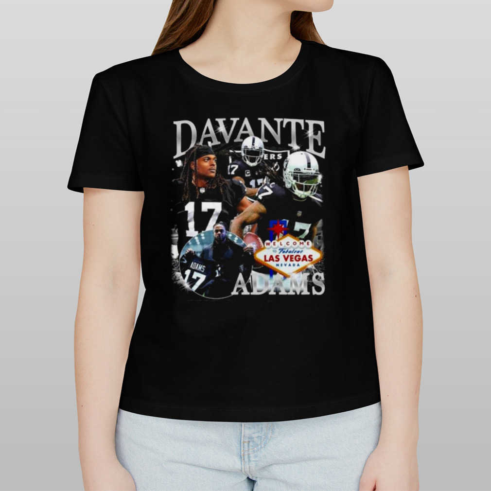 Davante Adams Shirt Vintage Las Vegas Raiders 17 - Anynee