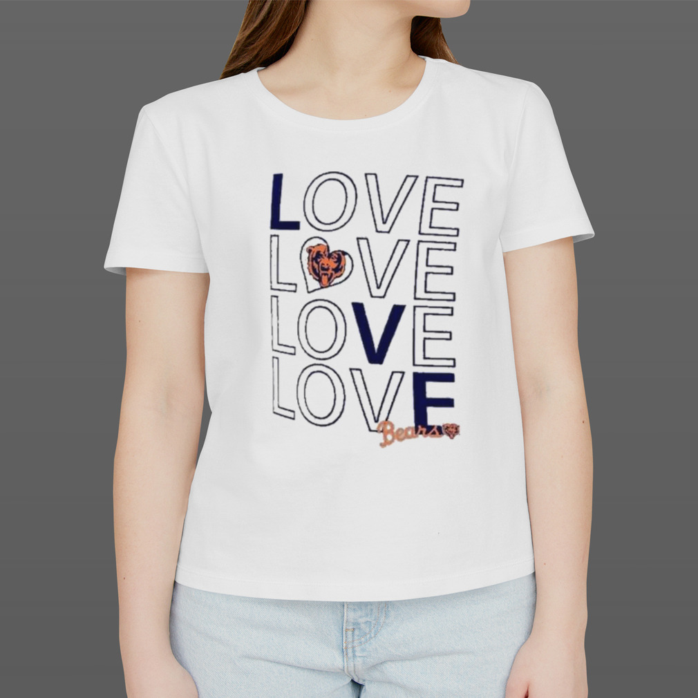 Ladies I Love Chicago Tee -Black