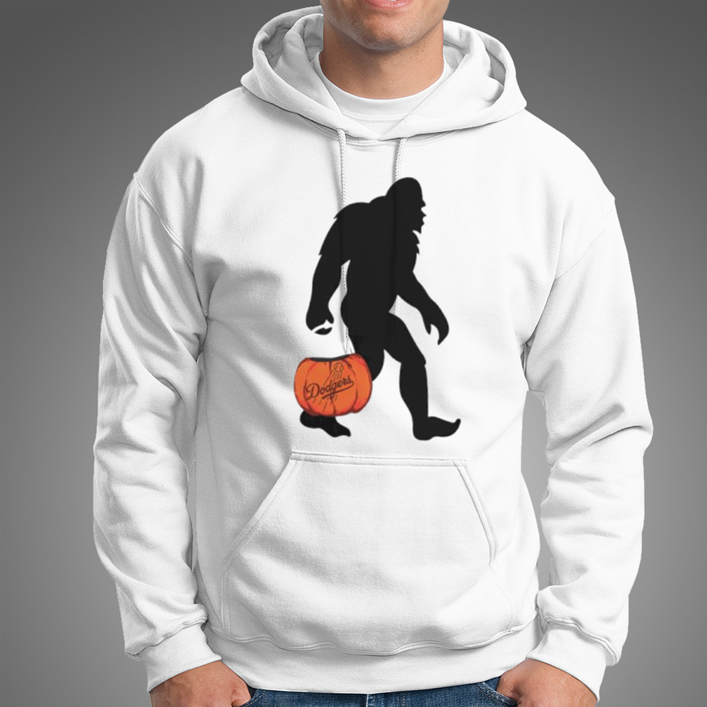 Los Angeles Dodgers Bigfoot Halloween shirt, hoodie, sweatshirt