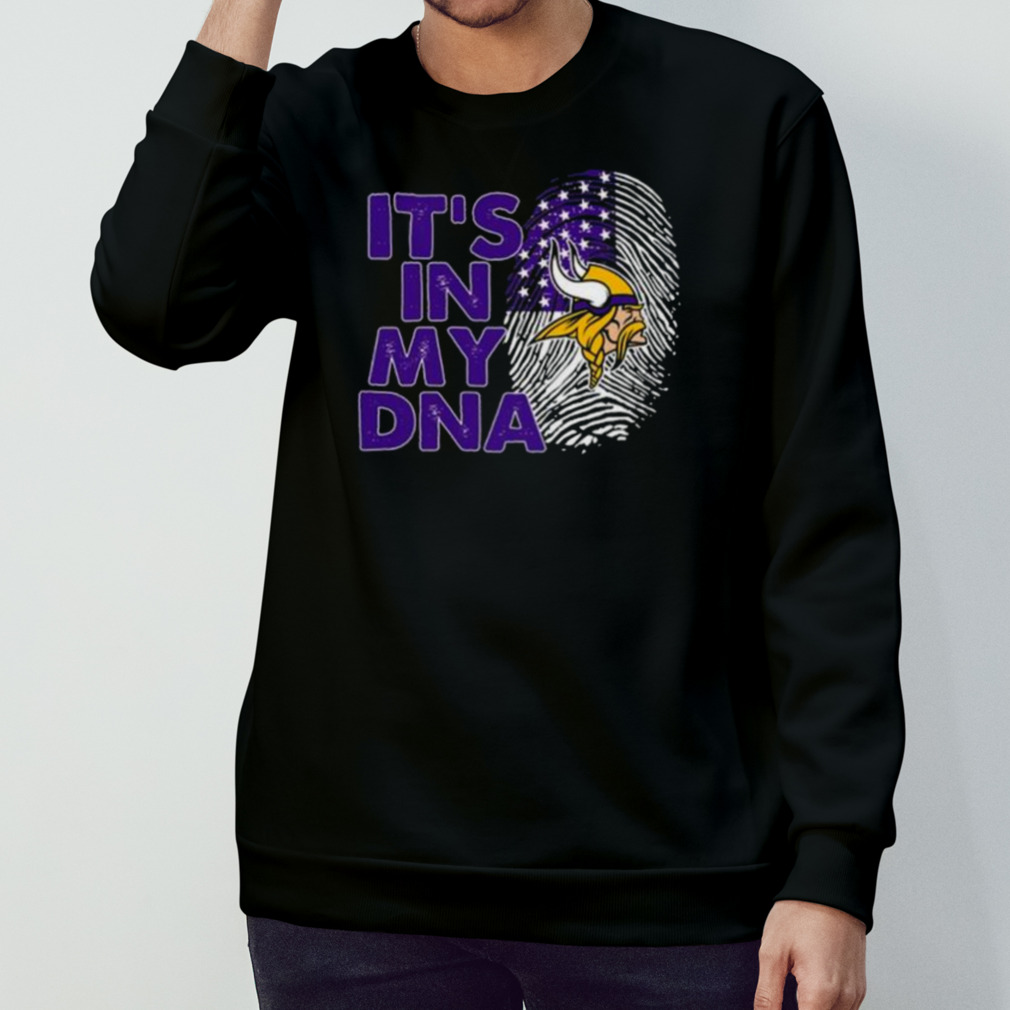 Minnesota Vikings Football 2023 It's In My Dna Shirt by Macoroo