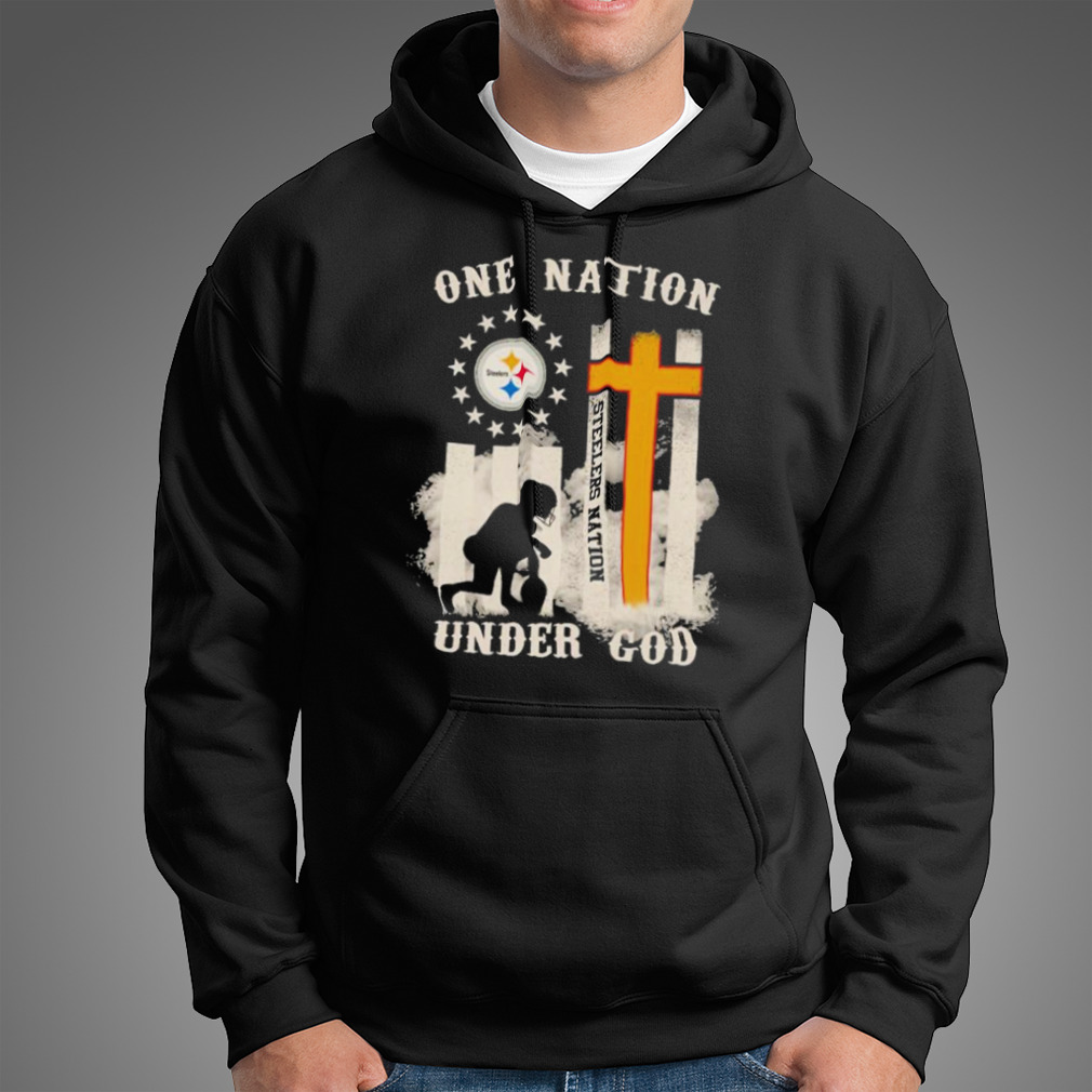 Pittsburgh Steelers One Nation Under God 2023 Shirt - Peanutstee